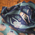 Mermaids Kitchen & Tea Towel with vibrant designs, eco-friendly recycled materials, and super absorbent Grip-Tex™ fabric.