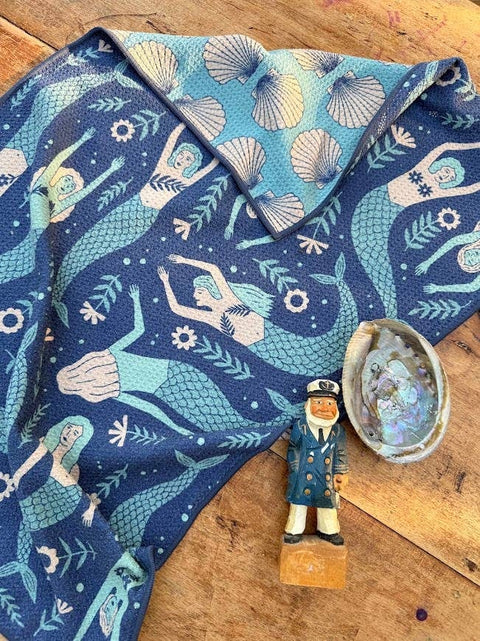 Mermaids Kitchen & Tea Towel