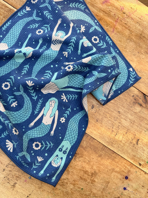 Mermaids Kitchen & Tea Towel