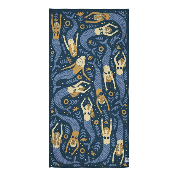 Mermaids Wander & Travel Towel