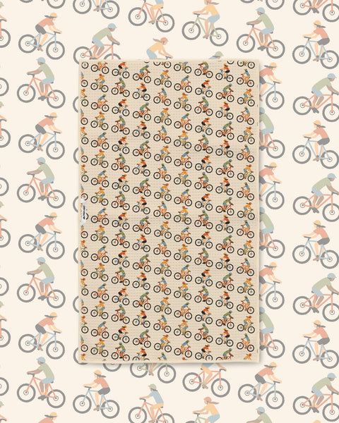 Mountain Biking Kitchen & Tea Towel