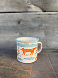Mountain Stream Enamel Mug 16oz