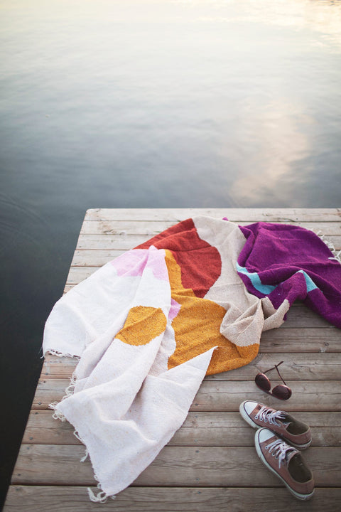 Mountain Sunrise Blanket