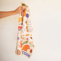 Oregon Kitchen & Tea Towel featuring vibrant illustrations, eco-friendly and super absorbent for versatile kitchen use.
