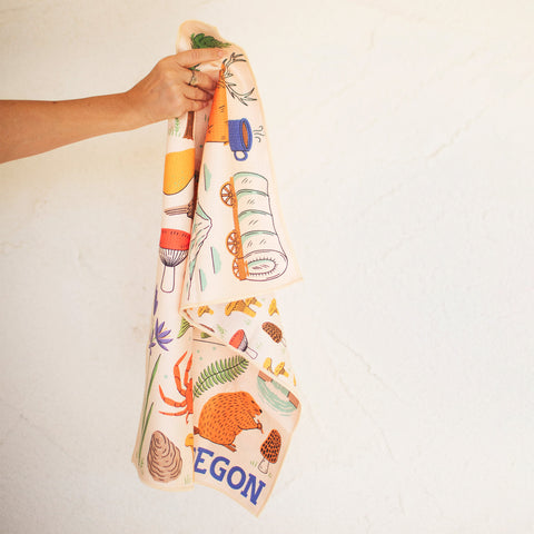 Oregon Kitchen & Tea Towel