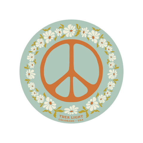 Peace Sticker - Default Title - Trek Light