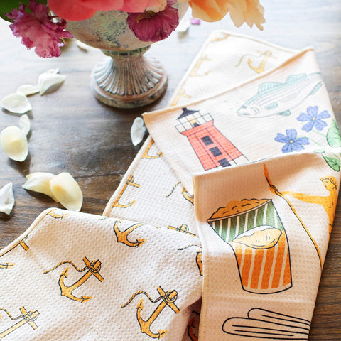 Rhode Island Kitchen & Tea Towel