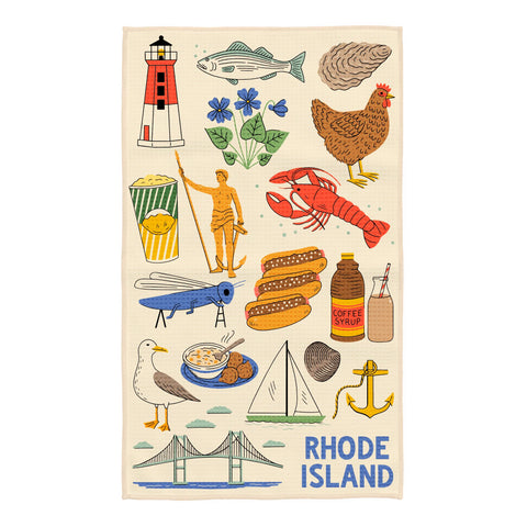 Rhode Island Kitchen & Tea Towel