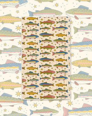 River Trout Kitchen & Tea Towel