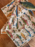 River Trout Kitchen & Tea Towel