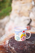 Salty Seas Enamel Mug 16oz