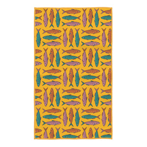 Sardine School Kitchen Tea Towel
