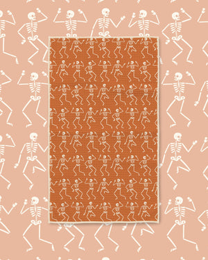 Skeleton Party Kitchen & Tea Towel