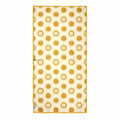 Sunny Wander & Travel Towel with sun pattern design, quick-dry and sand-resistant, made from 100% recycled materials.