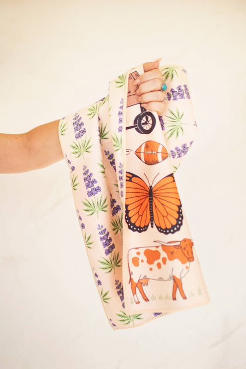 Texas Kitchen & Tea Towel