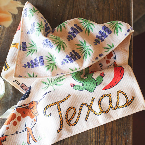 Texas Kitchen & Tea Towel