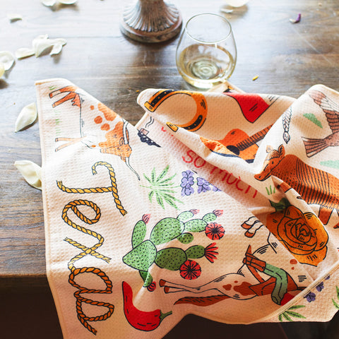Texas Kitchen & Tea Towel