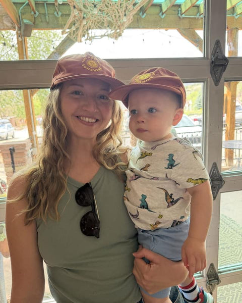 Alicia R. - You Are My Sunshine Hat - Twinsie Set