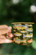 Trout Mug - Enamel 16oz Mug