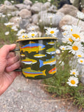 Trout Mug - Enamel 16oz Mug