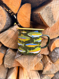 Trout Mug - Enamel 16oz Mug