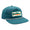 Trout Kids Hat in teal with colorful fish embroidery, adjustable fit for babies to youth, perfect for outdoor adventures and sunny days.