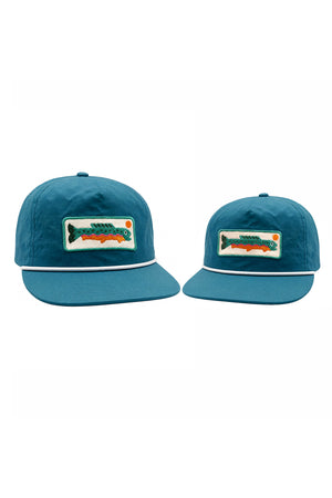 Trout Hat - Twinsie Set (Blue)