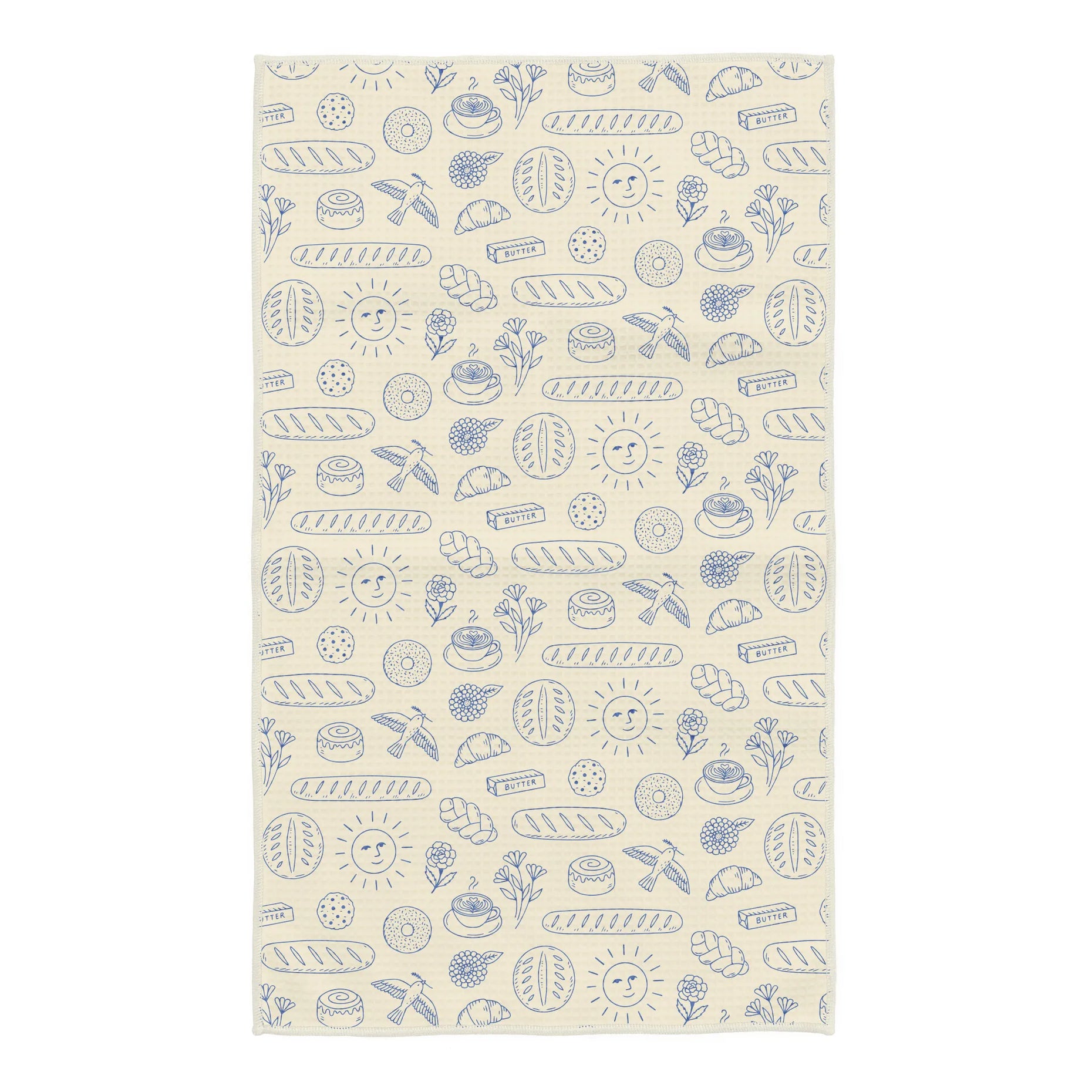 Wake & Bakery Kitchen Tea Towel