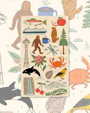 Washington Kitchen & Tea Towel