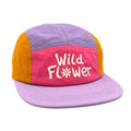 Colorful Wild Flower Kids Hat with adjustable fit for sunny adventures and everyday wear.