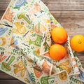 Woodland Friends Kitchen & Tea Towel with vibrant designs, eco-friendly recycled materials, and super absorbent Grip-Tex™ fabric.