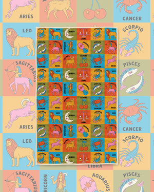 Zodiac Kitchen & Tea Towel