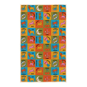 Zodiac Kitchen Tea Towel