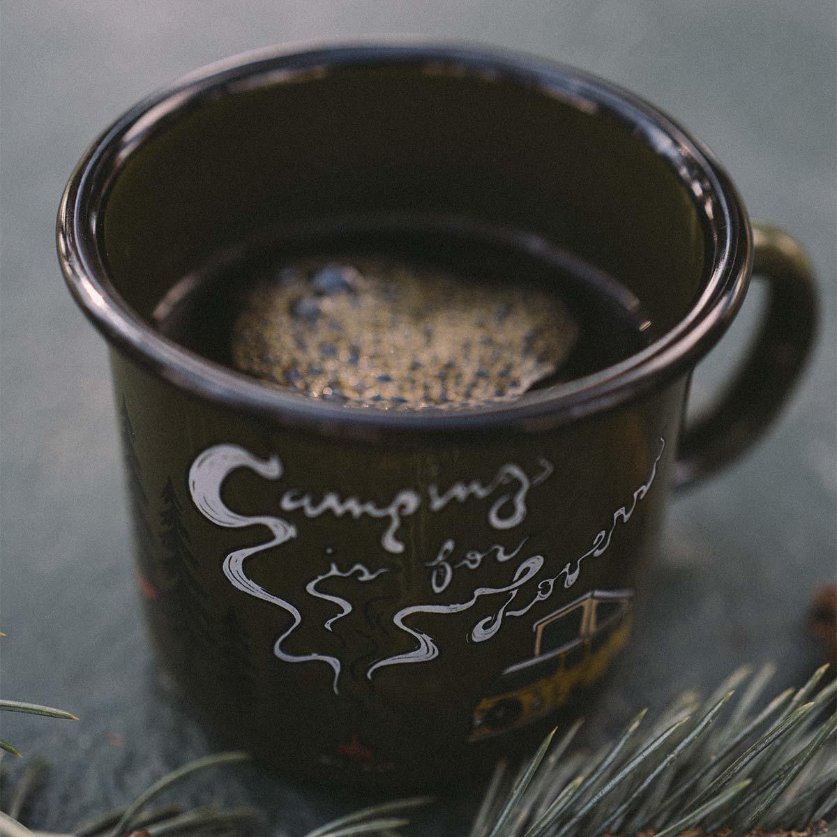 Coffee Mug - Let's Go Camping  #1 Fan Merch Store – The Banyan Tee