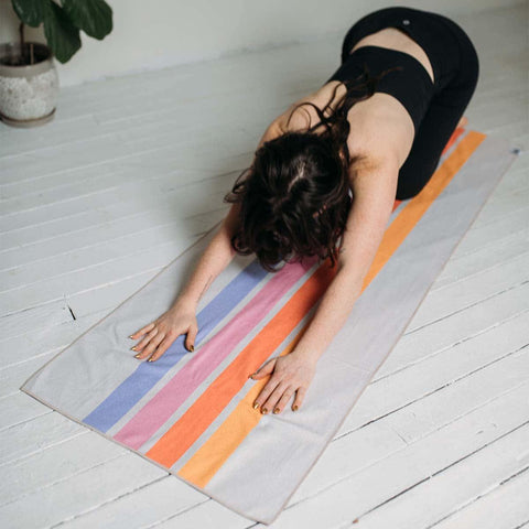 Divided Sky Yoga Towel - Trek Light