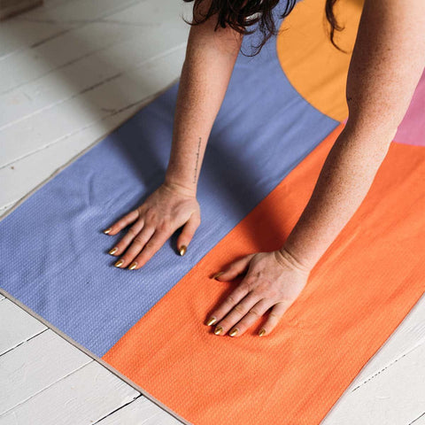 Divided Sky Yoga Towel - Trek Light