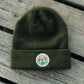 Trek Light's Happiest Camper Kids Beanie - Be the happiest camper on your trek with this cozy, stylish beanie for kids.