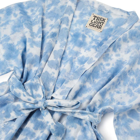 Sky Dye Robe by Trek Light - Cozy unisex fit with organic inks & dyes, fair trade certified, and sustainable production.